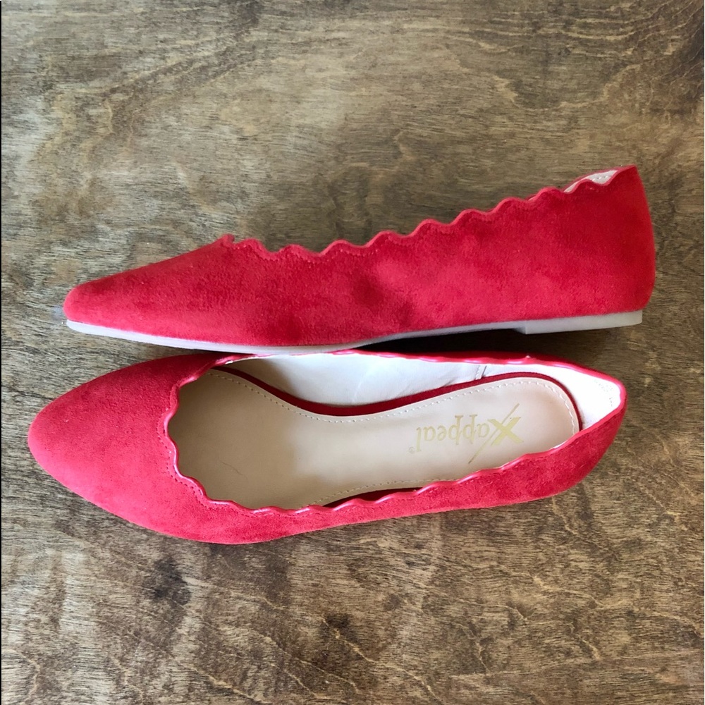 NWT Xappeal Women’s Amanda Red Flats